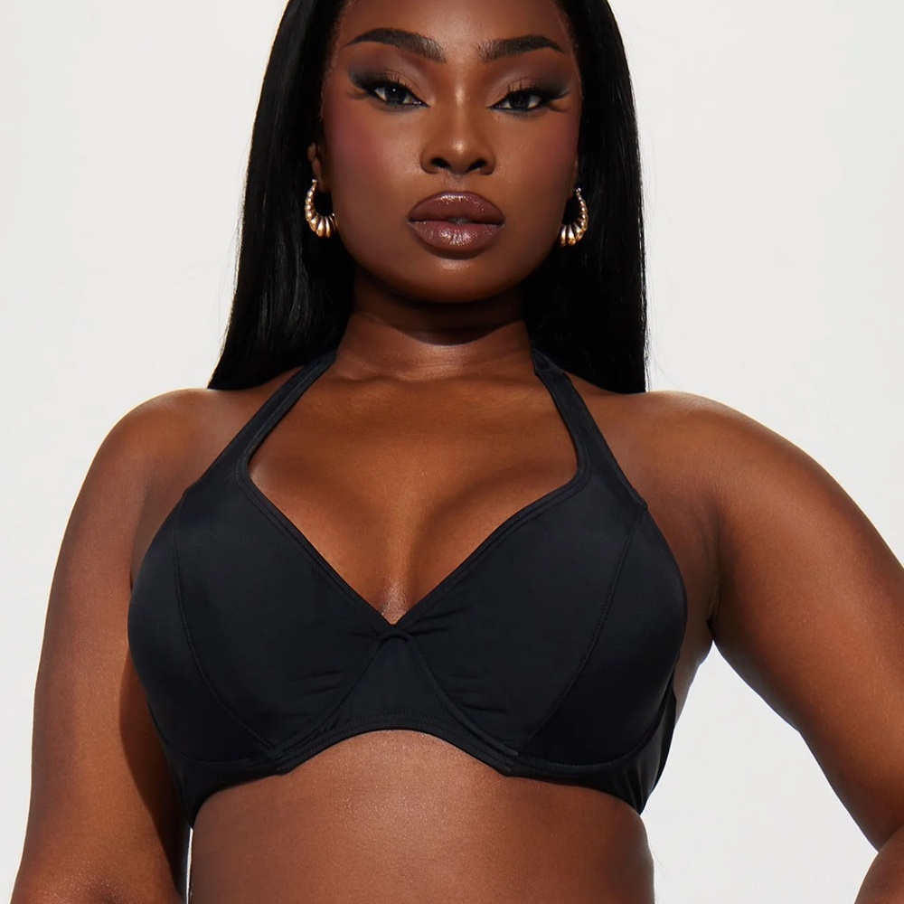 Black bikini top/ brand new